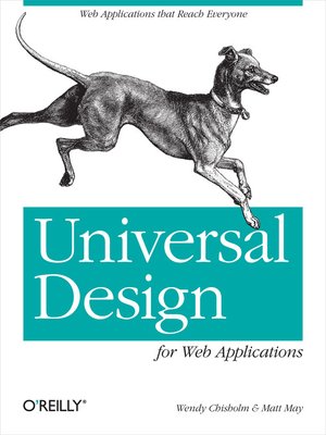 cover image of Universal Design for Web Applications